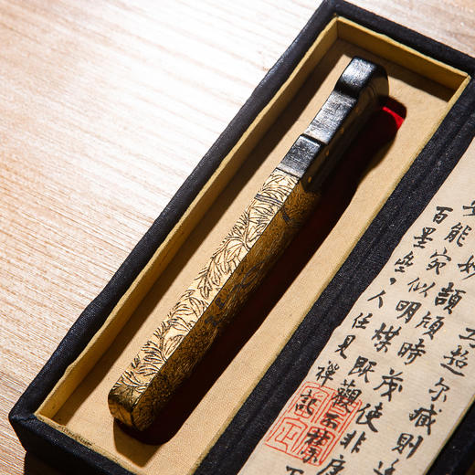 清代康熙“峄山桐”古墨 商品图11