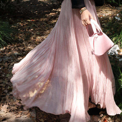 【预售7天】良木礼压褶半裙(0121） 商品图3