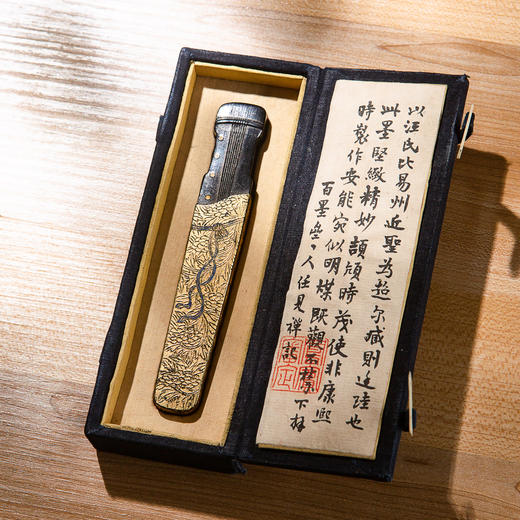 清代康熙“峄山桐”古墨 商品图1