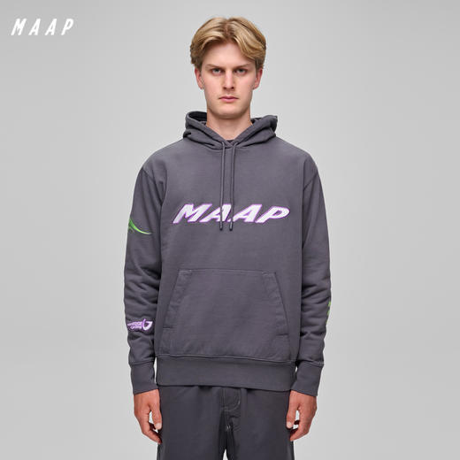 MAAP 男士 WorldTour Hoodie 连帽卫衣套头衫 星空灰 商品图0