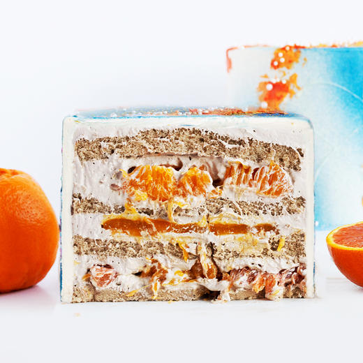 2026新版「白羊座」奇兰柑橘杏子味蛋糕｜十二星座唯美星空系列 商品图4