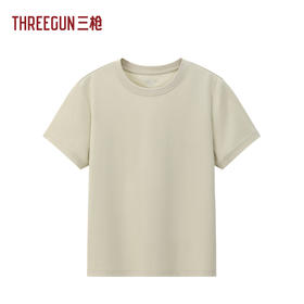 Threegun三枪 臻丝棉圆领短袖女衫-T20191A02