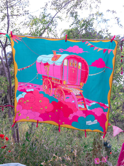 订购8周到｜AN-NEE-110cm 合集 方巾［法国设计师］ 商品图2