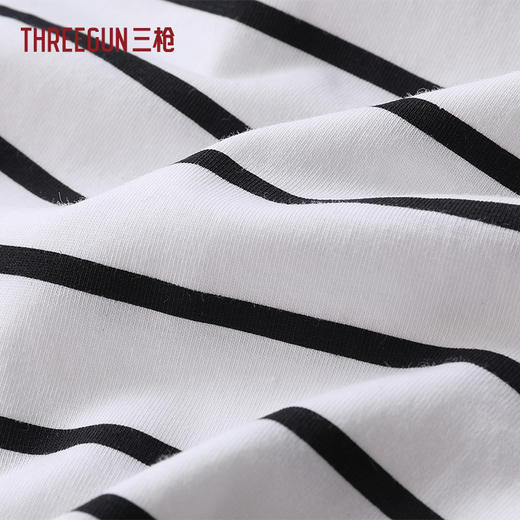 Threegun三枪 冰泉棉连帽短袖女衫-T20190A01 商品图8