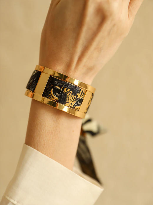 订购8周到｜AN-NEE-JMA-幻境旷野 2cm 丝巾手镯［法国设计师］ 商品图1