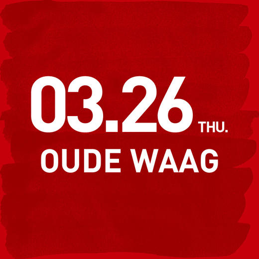21th 蕾虎起跳-26AW秀票 OUDE WAAG 3月26日 20:30-21:00-CM 商品图0