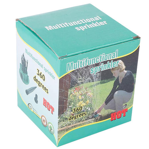 美国 多功能洒水器 草坪喷雾植物灌溉 自动喷淋12管360° 商品图7