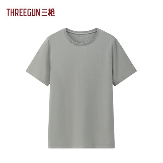 Threegun三枪 水柔棉Pro圆领短袖男衫-T20181A01 商品图1