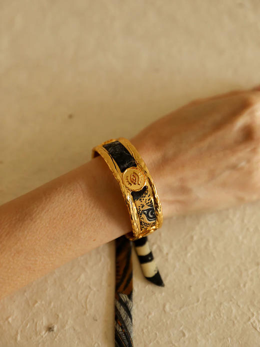 订购8周到｜AN-NEE-Irma-幻境旷野 1cm 丝巾手镯［法国设计师］ 商品图1