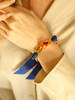 订购8周到｜AN-NEE-Diva-幻彩星语 2cm 丝巾手镯［法国设计师］ 商品缩略图0