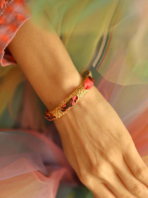 订购8周到｜AN-NEE-Queen-时光星象 1cm 丝巾手镯［法国设计师］ 商品图2