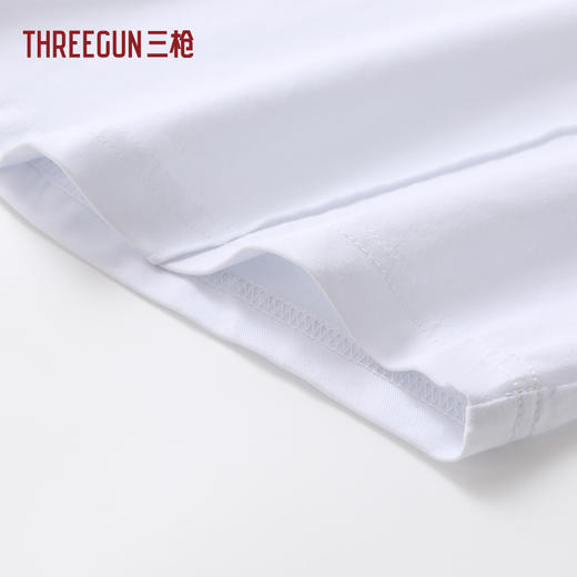 Threegun三枪 冰泉棉圆领短袖女衫-T20194A01 商品图4
