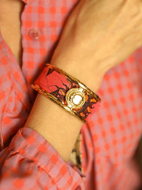 订购8周到｜AN-NEE-Lune-时光星象 2cm 丝巾手镯［法国设计师］