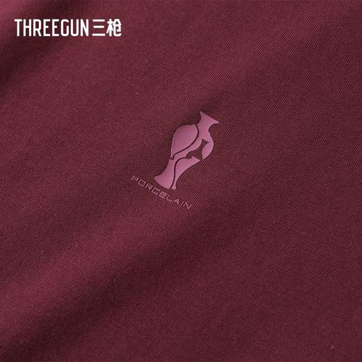 Threegun三枪 冰泉棉圆领短袖女衫-T20187A01 商品图6