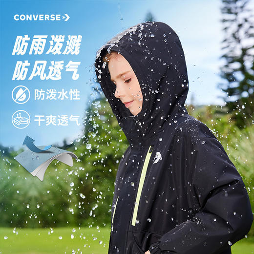 CONVERSE 春 大童小童 儿童童装风衣 CNVN-LO-J200 商品图3