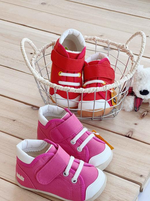 月星moonstar 秋冬新款加绒儿童学步鞋日本宝宝高脚背学步鞋 商品图5