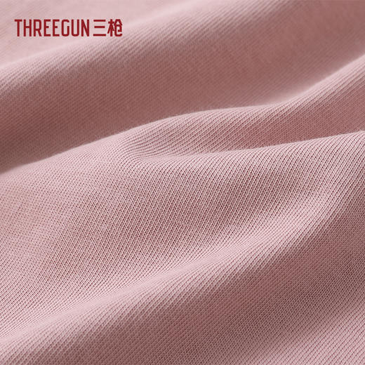 Threegun三枪 水柔棉Pro圆领短袖女衫-T20189A01 商品图7