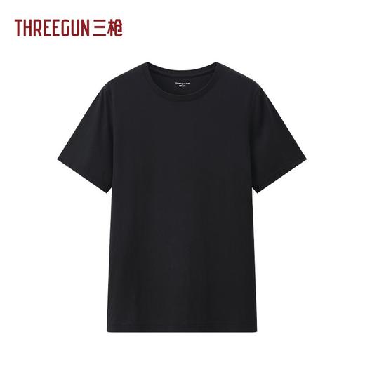 Threegun三枪 水柔棉Pro圆领短袖男衫-T20181A01 商品图3