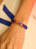 订购8周到｜AN-NEE-Bim émail orange-幻彩星语 2cm 丝巾手镯［法国设计师］ 商品缩略图1