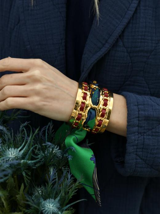 订购8周到｜AN-NEE-需搭配4cm丝巾 合集 手镯［法国设计师］ 商品图4