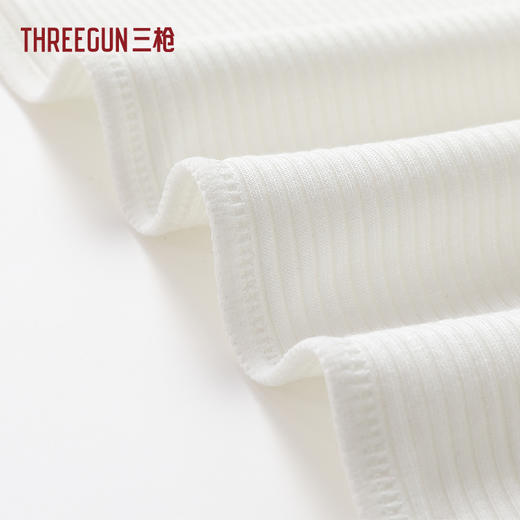 Threegun三枪 时尚罗纹宽松女背心-T30077A01 商品图6