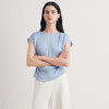 EITIE爱特爱2026夏季新款圆领通勤优雅温柔收腰小上衣8613307 商品缩略图2