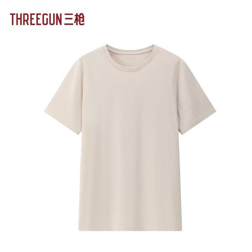 Threegun三枪 水柔棉Pro圆领短袖男衫-T20181A01 商品图2