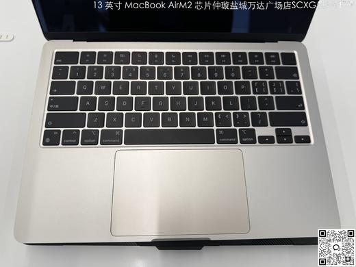 【门店样品】13 英寸 MacBook AirM2店铺同步在售，库存更新可能不及时看中直接扫码联系店内销售。 商品图11
