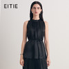 EITIE爱特爱优雅精致缎面百搭系带收腰显瘦无袖上衣2026夏新款8613303 商品缩略图0