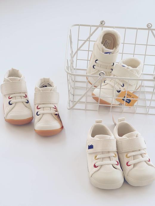 月星moonstar 秋冬新款加绒儿童学步鞋日本宝宝高脚背学步鞋 商品图3