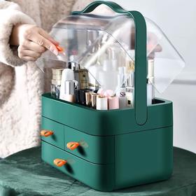 【热销2000+】手提宿舍大容量化妆品大容量桌面收纳置物盒