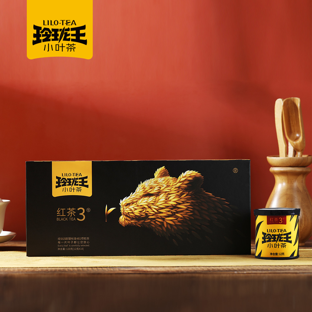 玲珑王红茶3号120g/条礼盒装