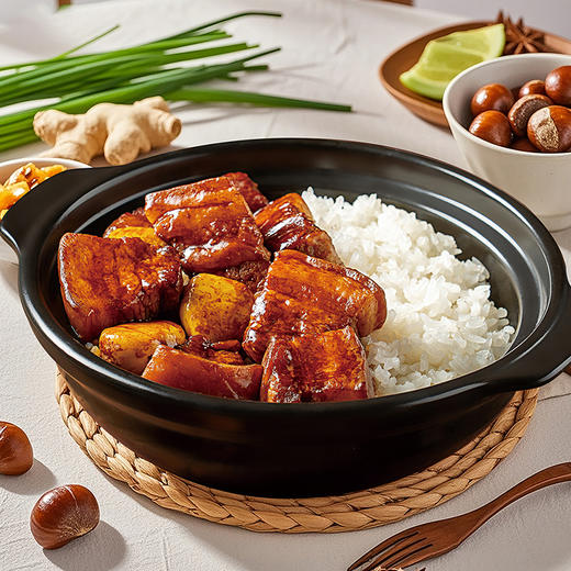 板栗红烧肉饭 商品图2