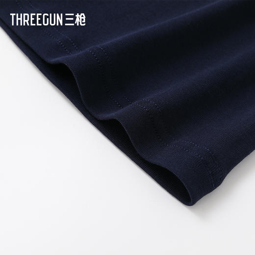 Threegun三枪 舒肤罗纹棉曲芽边女背心-T30072A01 商品图4