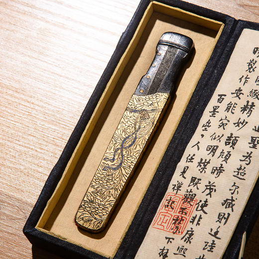 清代康熙“峄山桐”古墨 商品图5