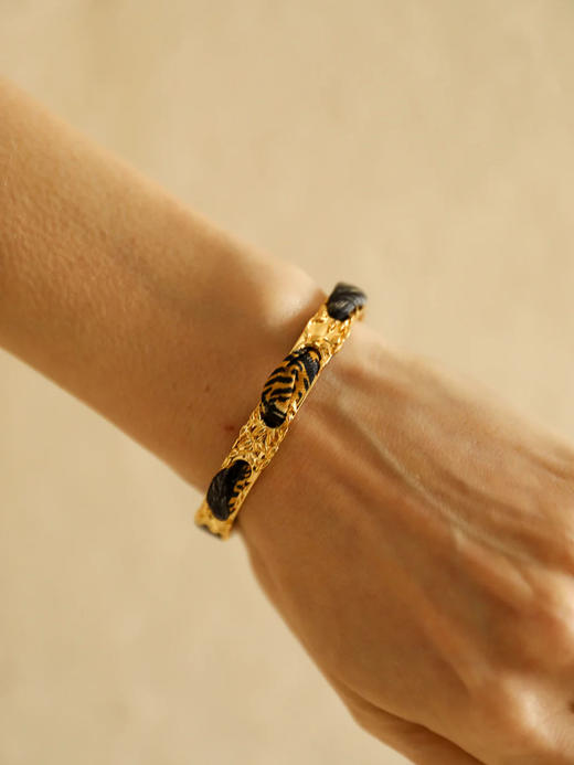 订购8周到｜AN-NEE-Féerie-幻境旷野 1cm 丝巾手镯［法国设计师］ 商品图2