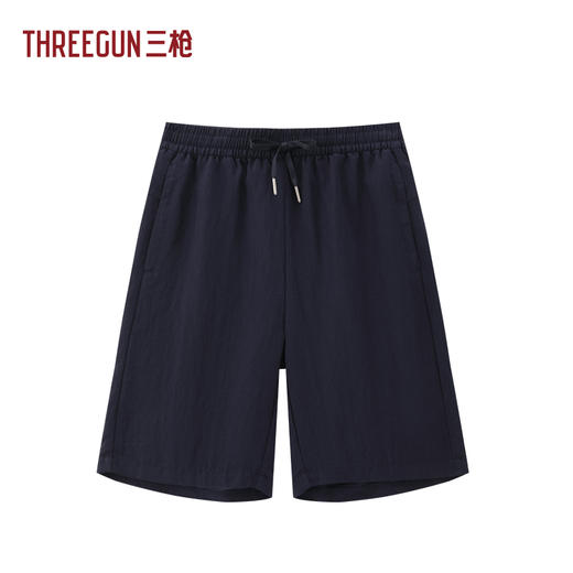 Threegun三枪 亚麻男短裤-T50057B01 商品图2