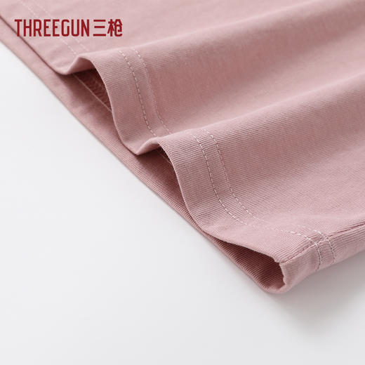 Threegun三枪 水柔棉Pro圆领短袖女衫-T20189A01 商品图5