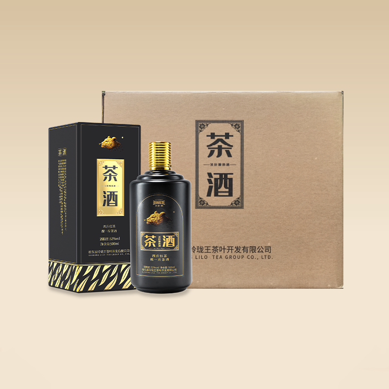 整件装   玲珑王茶酒（茶香型）   500ml/瓶*6瓶