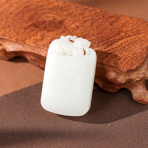 【天泽】羊脂白玉挂件 商品图1
