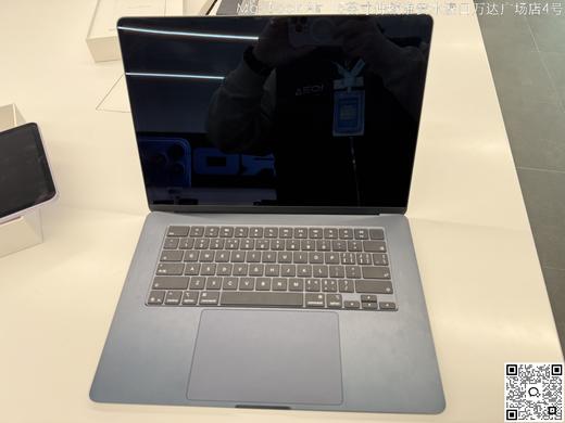 【门店样品】1️⃣号15 英寸 MacBook Air Apple M4芯片店铺同步在售，库存更新可能不及时看中直接扫码联系店内销售。 商品图5