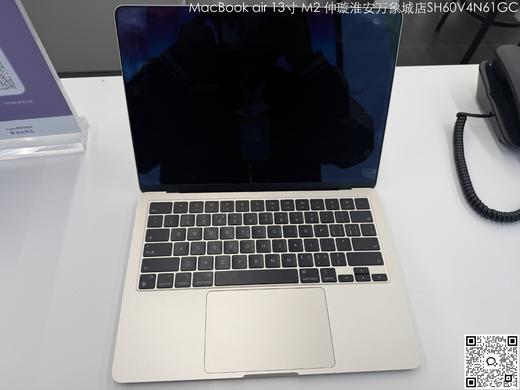 【门店样品】13 英寸 MacBook AirM2店铺同步在售，库存更新可能不及时看中直接扫码联系店内销售。 商品图5