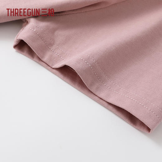 Threegun三枪 水柔棉Pro圆领短袖女衫-T20189A01 商品图6