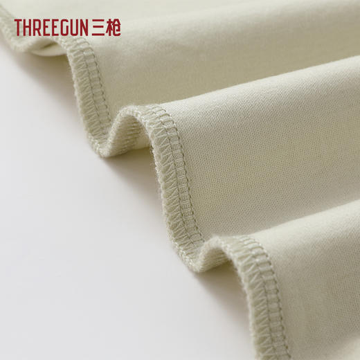 Threegun三枪 臻丝棉圆领短袖女衫-T20191A02 商品图7
