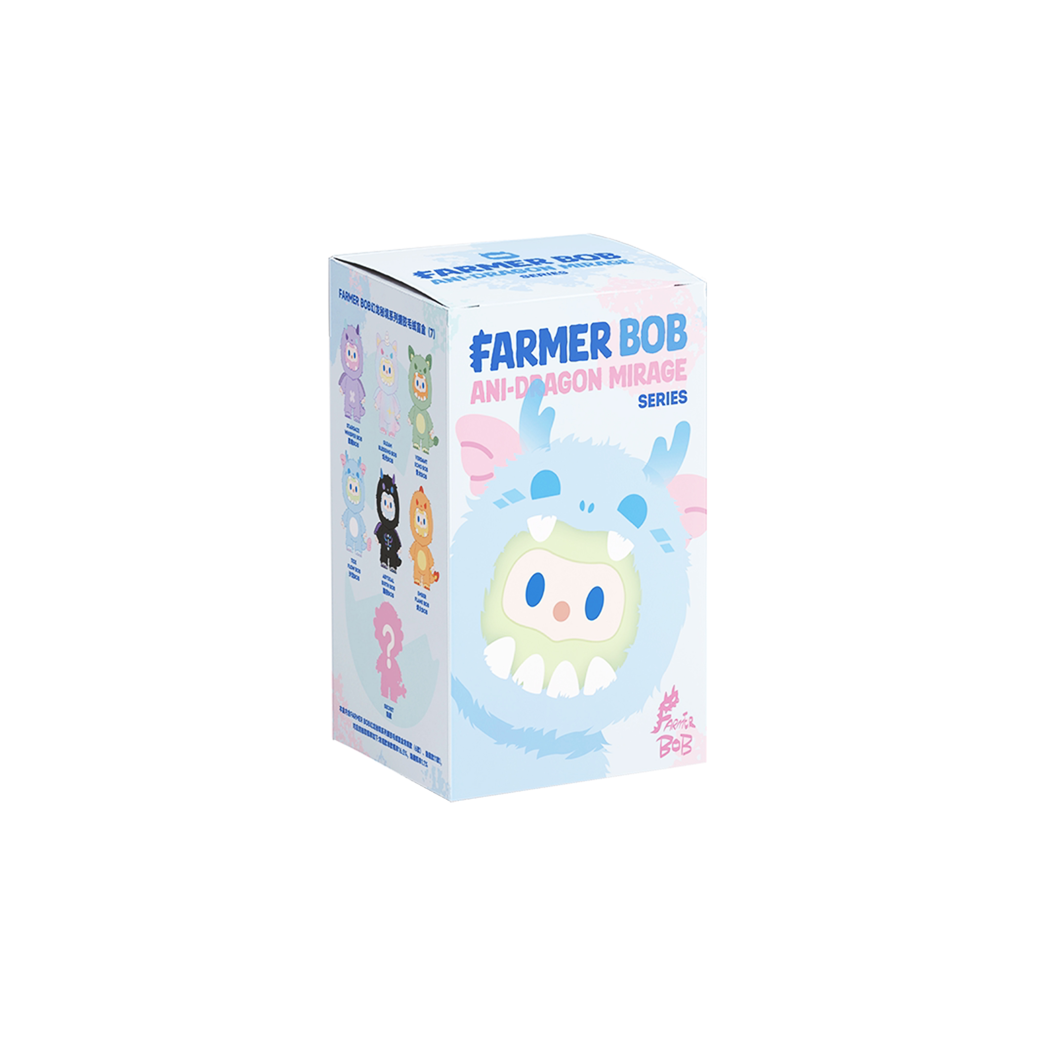 FARMER BOB 幻龙秘境系列搪胶毛绒盲盒 搪胶系列毛绒盲盒送礼
