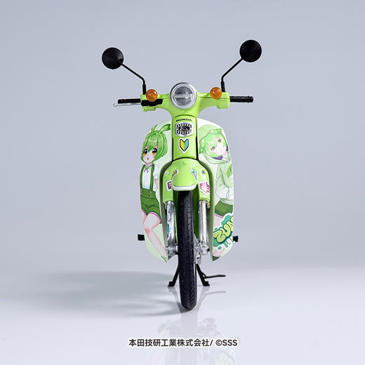 【GSC预售定金】1/12比例 本田 Super Cub （俊达萌Edition）东北俊子・俊达萌Project 商品图3