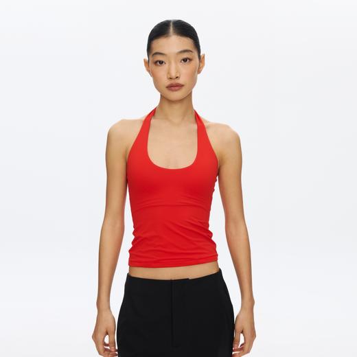 Oneup可拆卸胸垫/裸感挂脖背心 商品图2