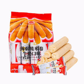 160g北田蒟蒻米卷牛奶味