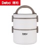 Debo德铂-奈特1L饭盒 美拉德1.75L饭盒 304不锈钢食品接触用选材 带饭无异味 商品缩略图10