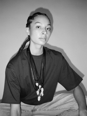 订购8周到｜MONIES-Mint-Clive 巴洛克珍珠 橡木 皮革 项链［丹麦设计师］